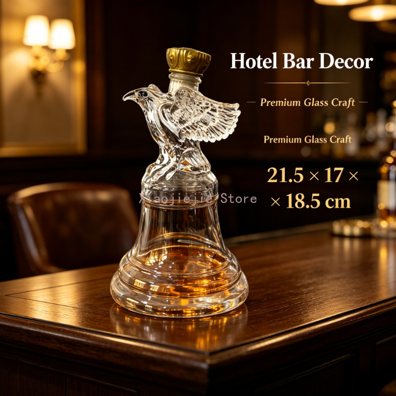 Vintage Collectible Bottles - Decantador de Vidrio con Diseño de