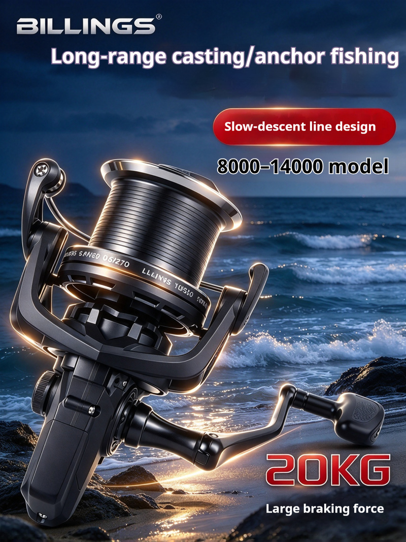 Developing Tank Reel - Carrete de pesca giratorio BILLINGS, serie