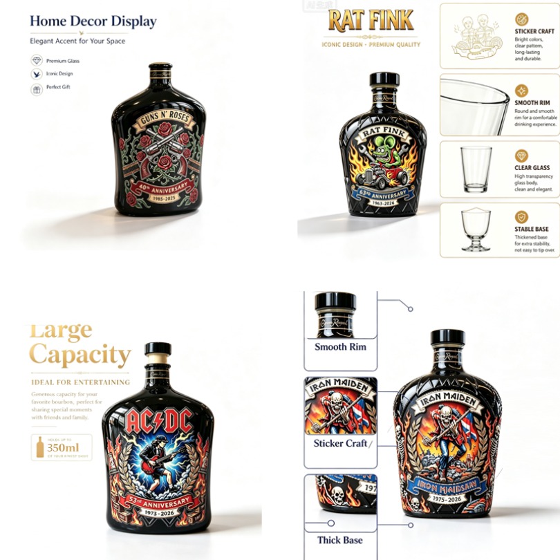 Decantador de whisky con diseñ - Vintage Collectible Bottles reseña y precio