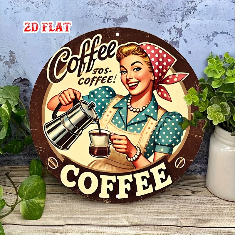 [2D Flat] Letrero de café de a - Vintage Collectible Plates reseña y precio