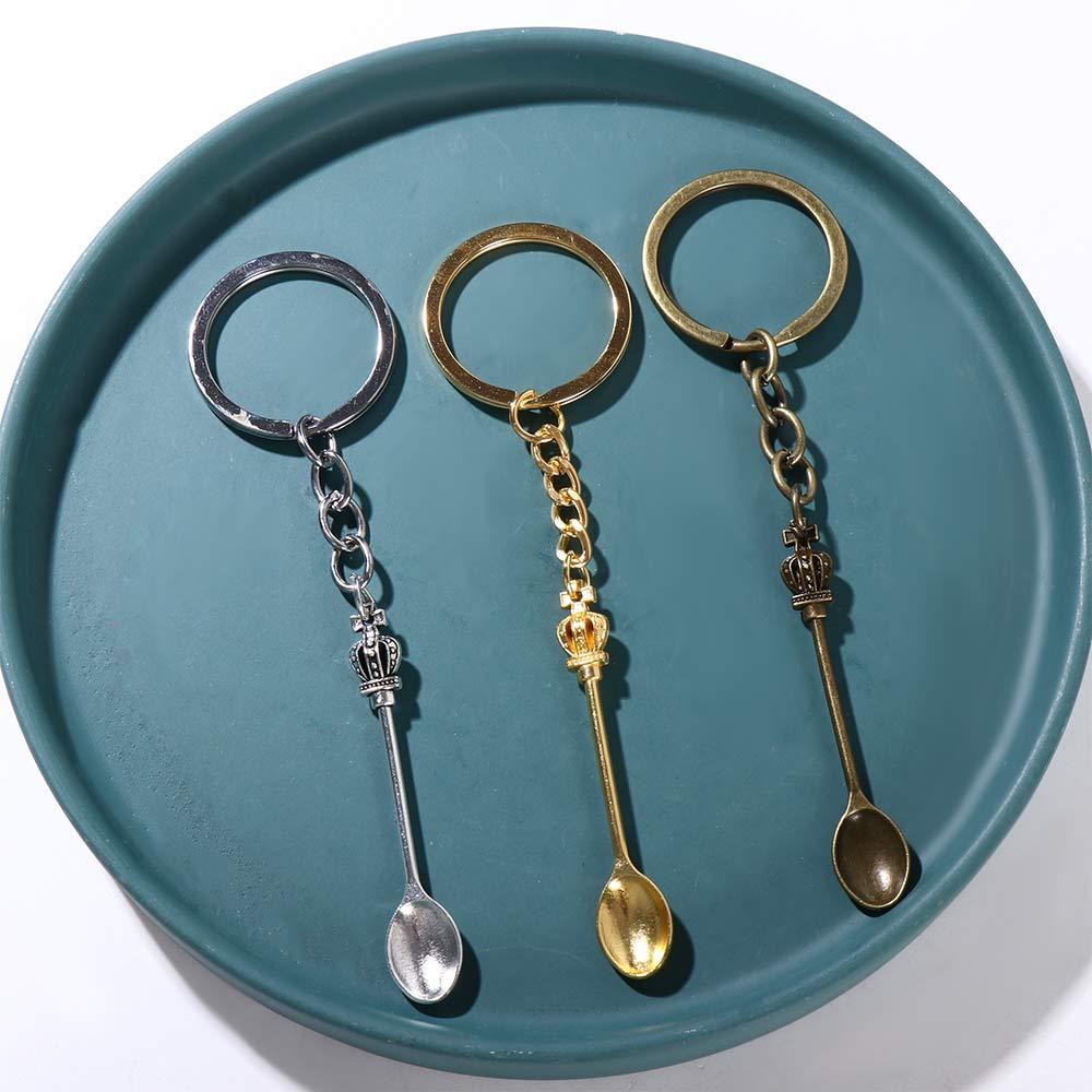 LLavero de moda para hombre, c - Vintage Collectible Spoons reseña y precio