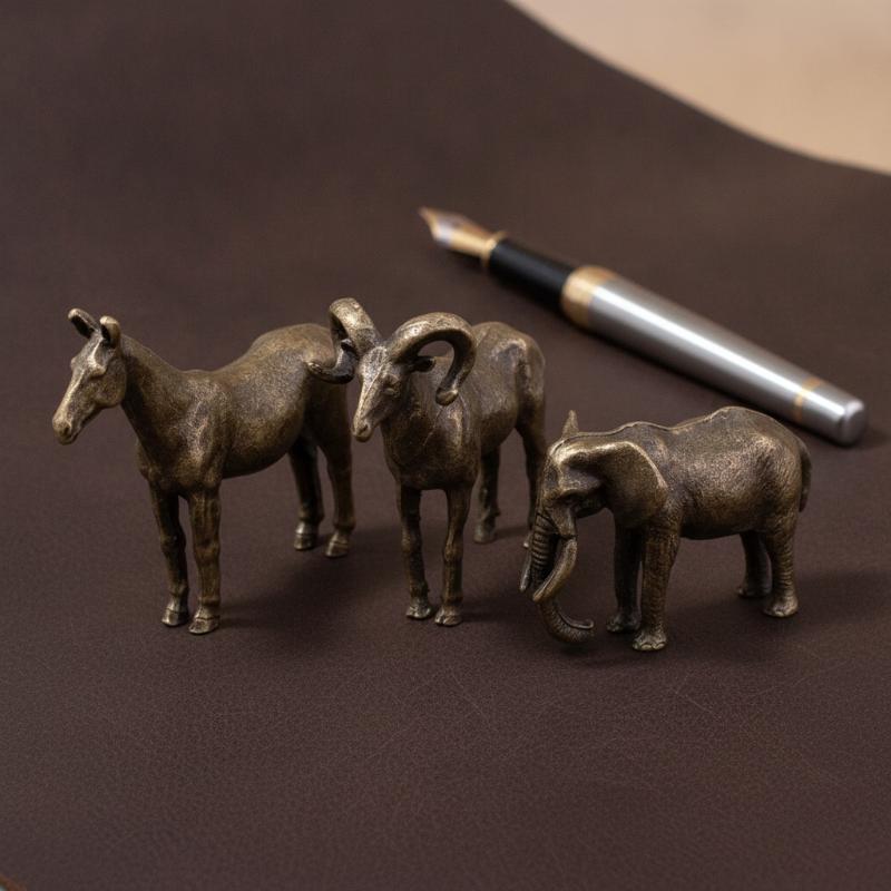 Figuras de Animales de Latón S - Vintage Collectibles Store reseña y precio