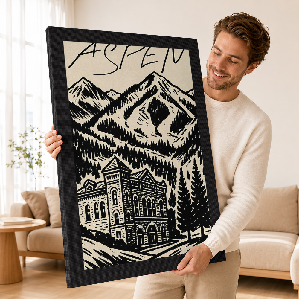 Póster Impreso en Lienzo de As - Vintage Collectible Posters reseña y precio