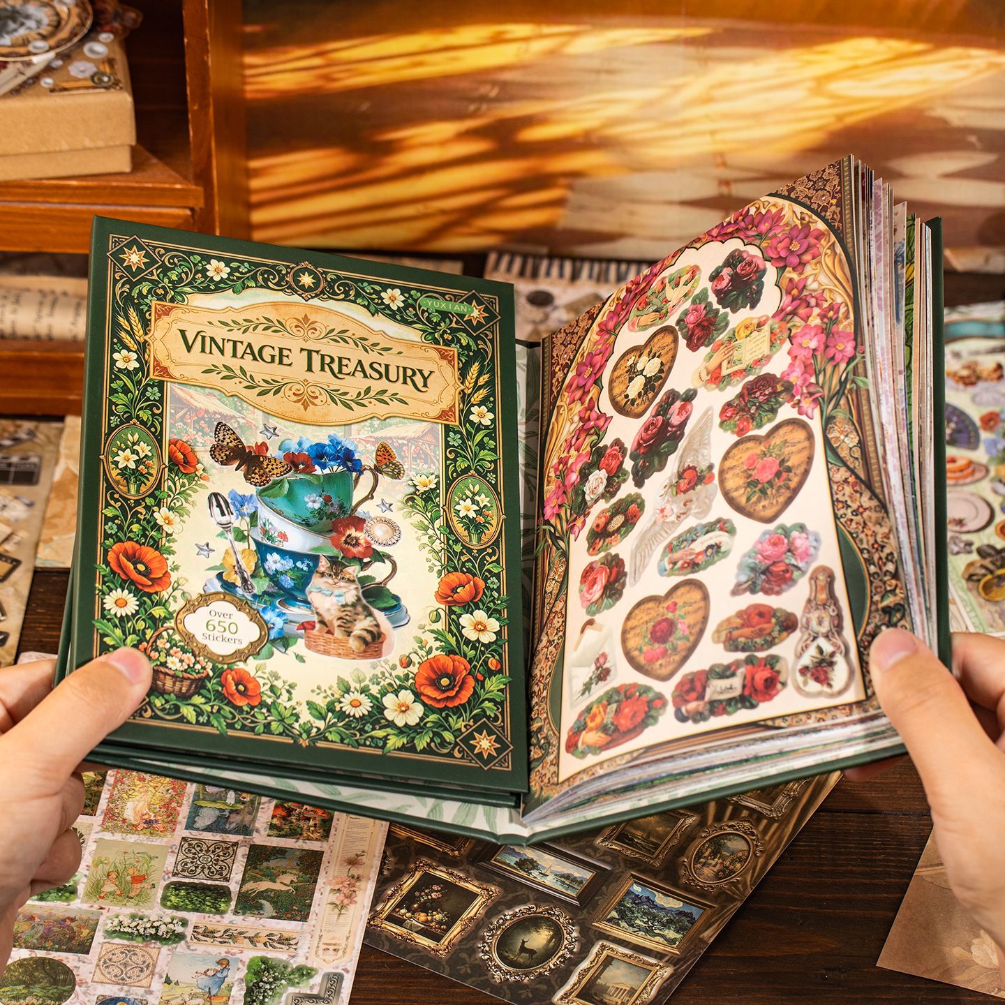 Libro de pegatinas, colección  - Vintage Collectible Books reseña y precio